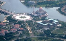 Plane views: Putrajaya, Malaysia putrajaya-aerial-view-photo