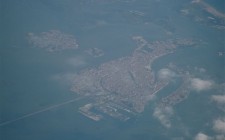Plane views: Venice, Italy Venice and the Grand Canal