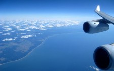 Plane views: the beauty of a window seat My Twitter background: flying past the coast of Estonia.