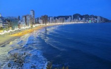Velvet moments: travel photo of the week – Benidorm Benidorm-night