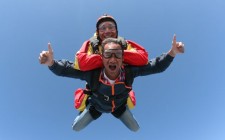 I did it! I jumped out of a plane! classic-skydive-pose