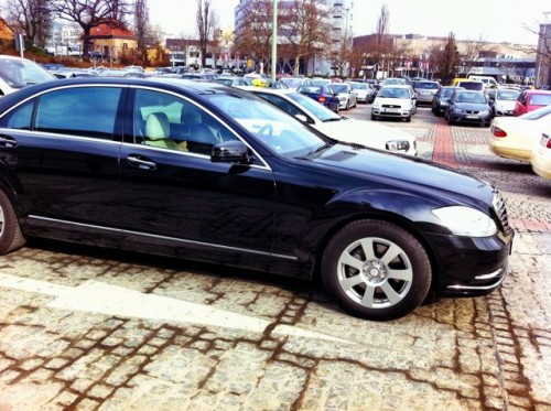 My private limo in Berlin!