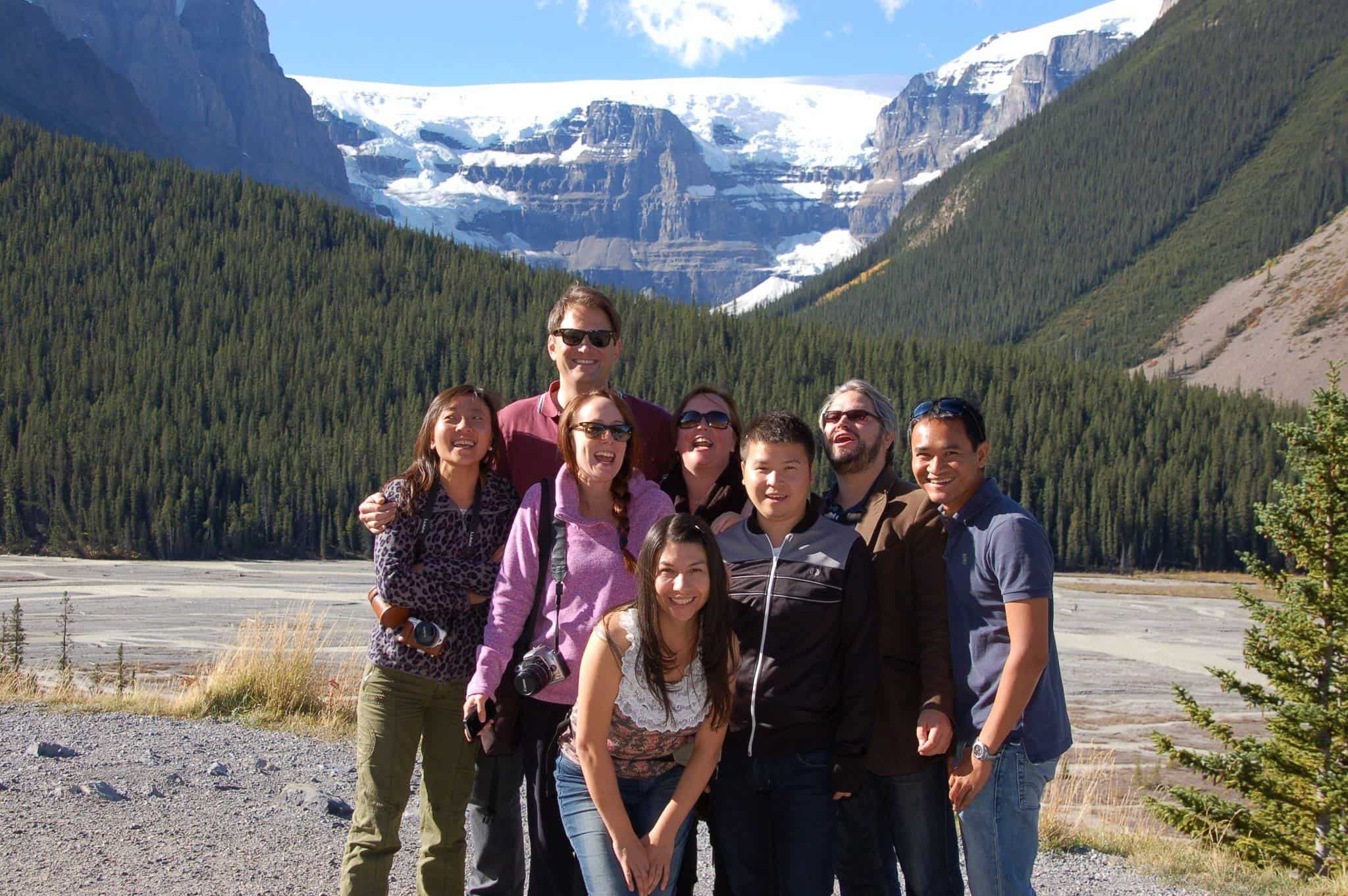 Up in the Canadian Rockies near Jasper.