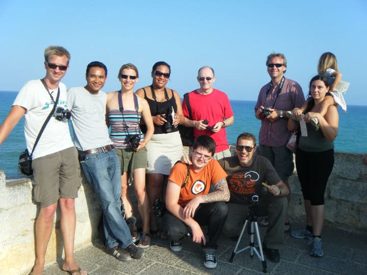 Me and buddies in Valencia, Spain.