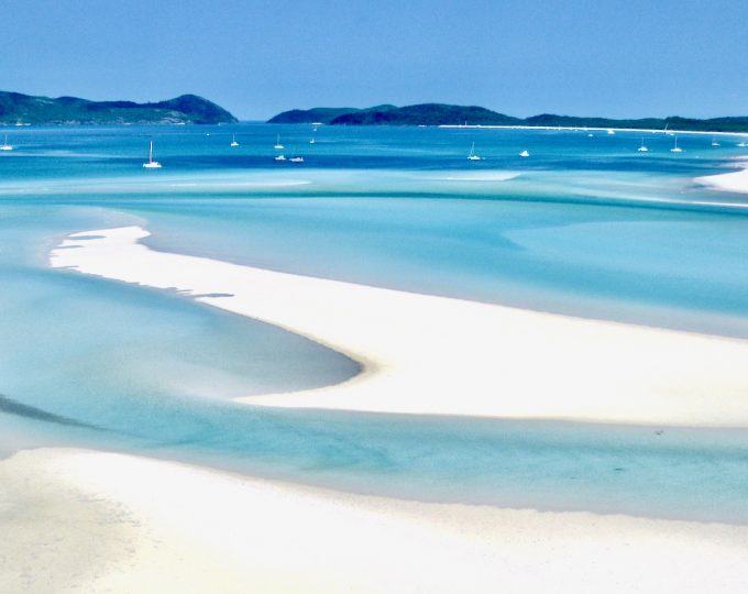 Enchanting spots: Whitehaven Beach