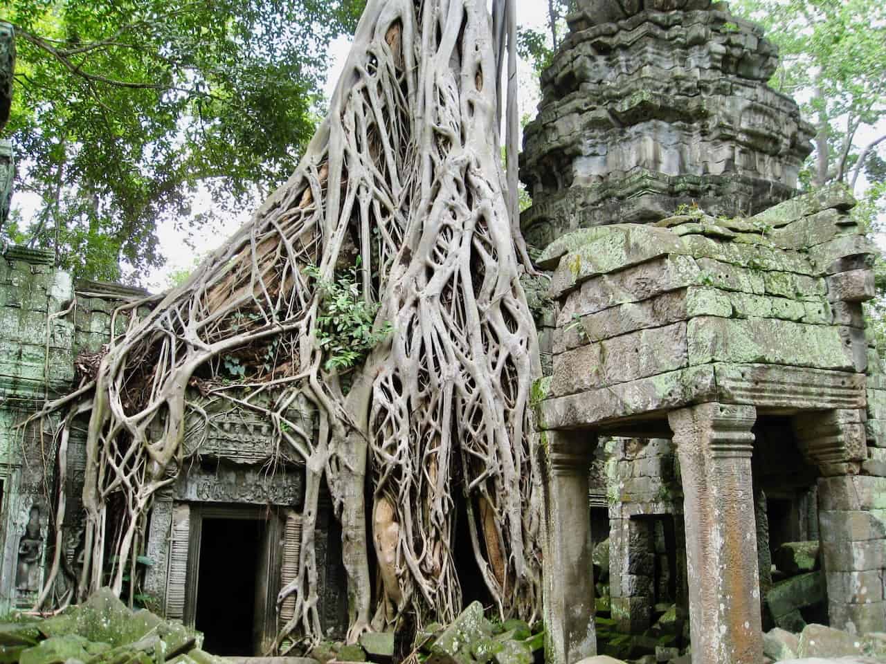 Touring the ancient Angkor Wat temples in Cambodia