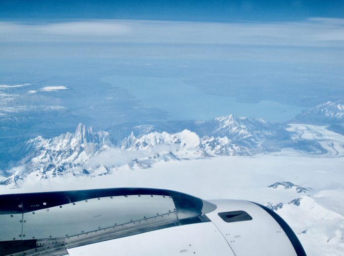 Plane views: Santiago to Punta Arenas