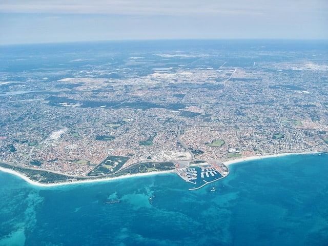 north-perth-australia-aerial view-photo