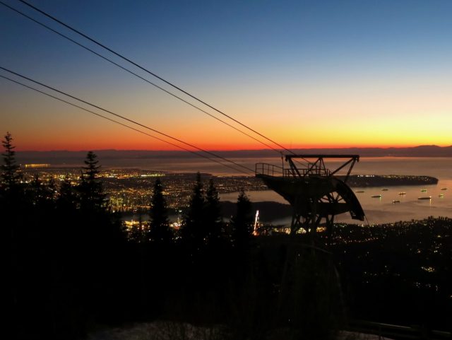 sunset-vancouver-grouse-mountain-photo