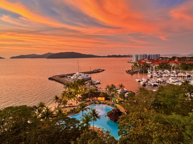 beautiful sunset picture