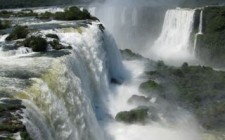 That rock star feeling in the Lost World The Iguazu falls