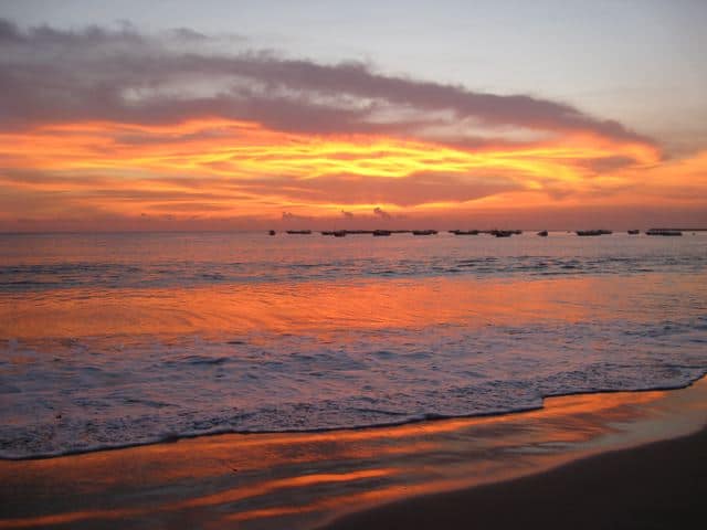 Fishing boats, Jimbaran, Bali