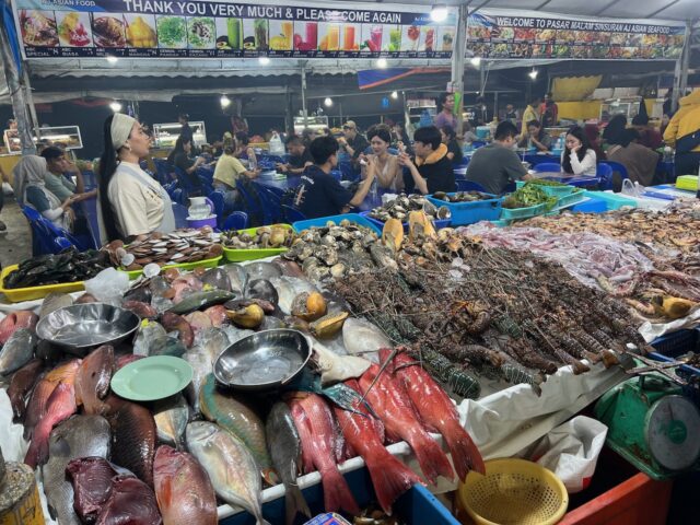 The central market (locally known as Pasar Besar) is a fantastic multi-sensory experience!