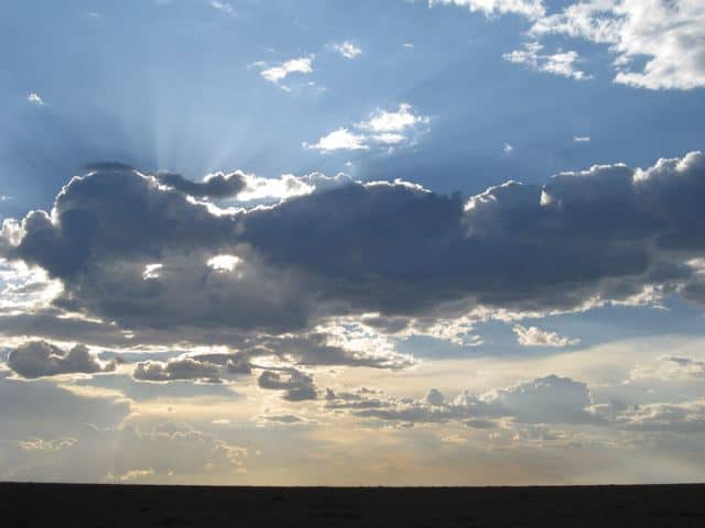 Masaai Mara sky
