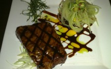 velvet escape’s Culinary Journey: Seminyak, Bali soy-glazed honey tuna steak photo