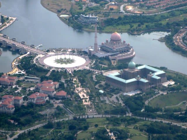 Plane views: Putrajaya, Malaysia