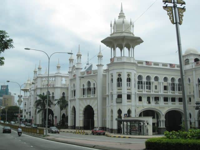 Old railway station in Kuala Lumpur.