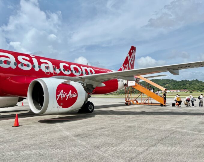 velvet escape’s Culinary Journey: Air Asia