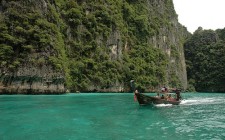 A tropical paradise, five wishes and a setback Ko Phi Phi Le, Thailand.