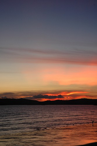 Krabi sunset (courtesy of Nigel)