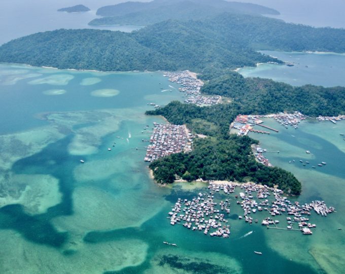 Plane views: Kota Kinabalu, Malaysia