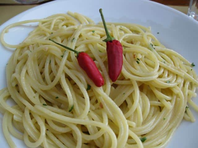 spaghetti Spaghetti alio olio peperoncino