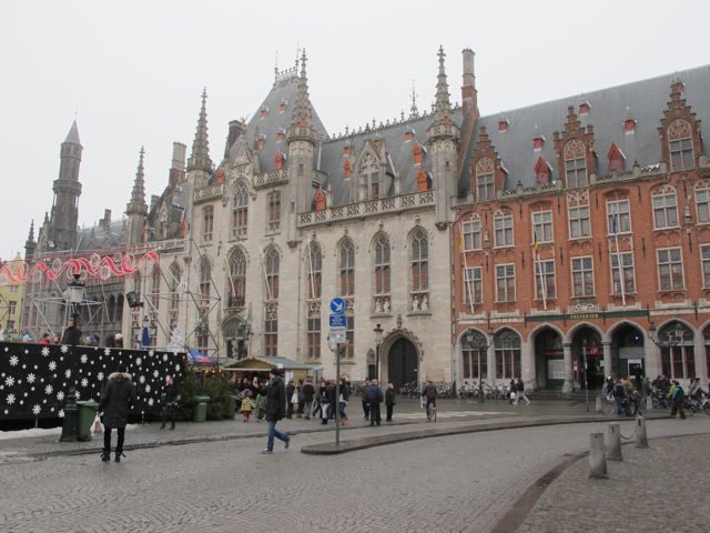 The 'Markt' or main square with the town hall