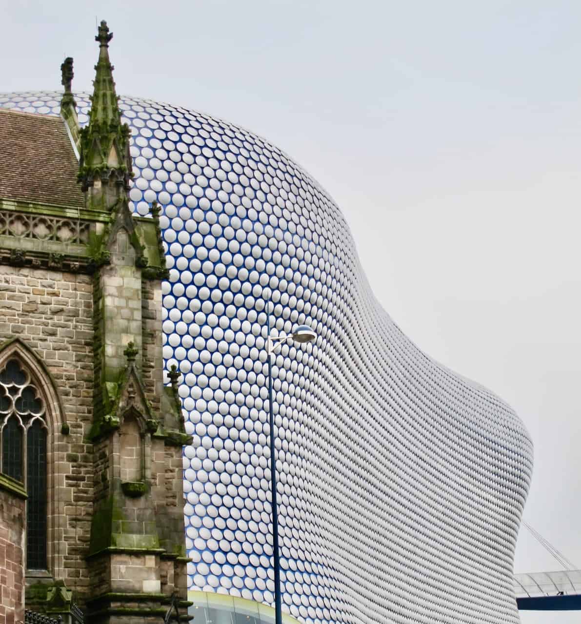 old and new birmingham photo
