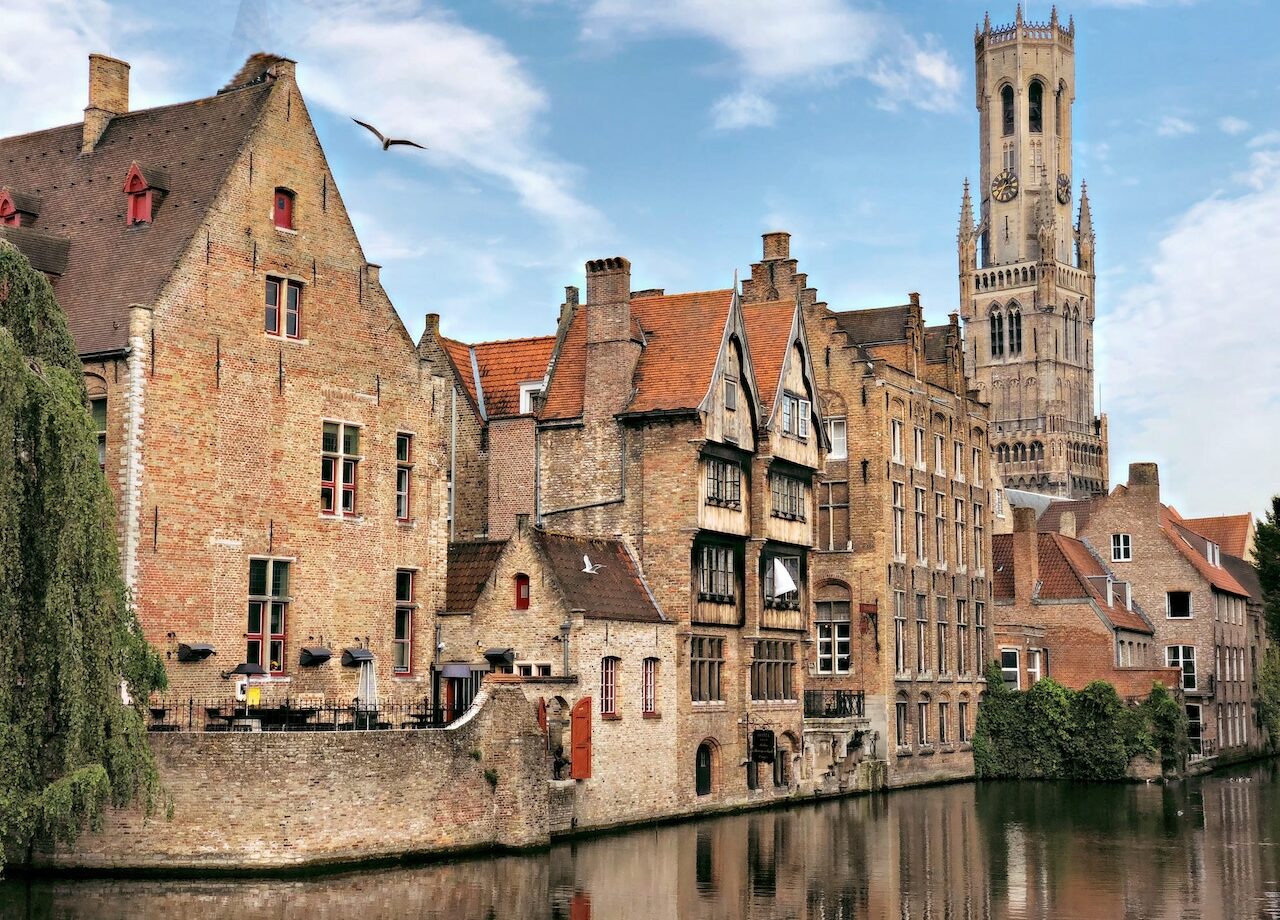 best photo spots in bruges