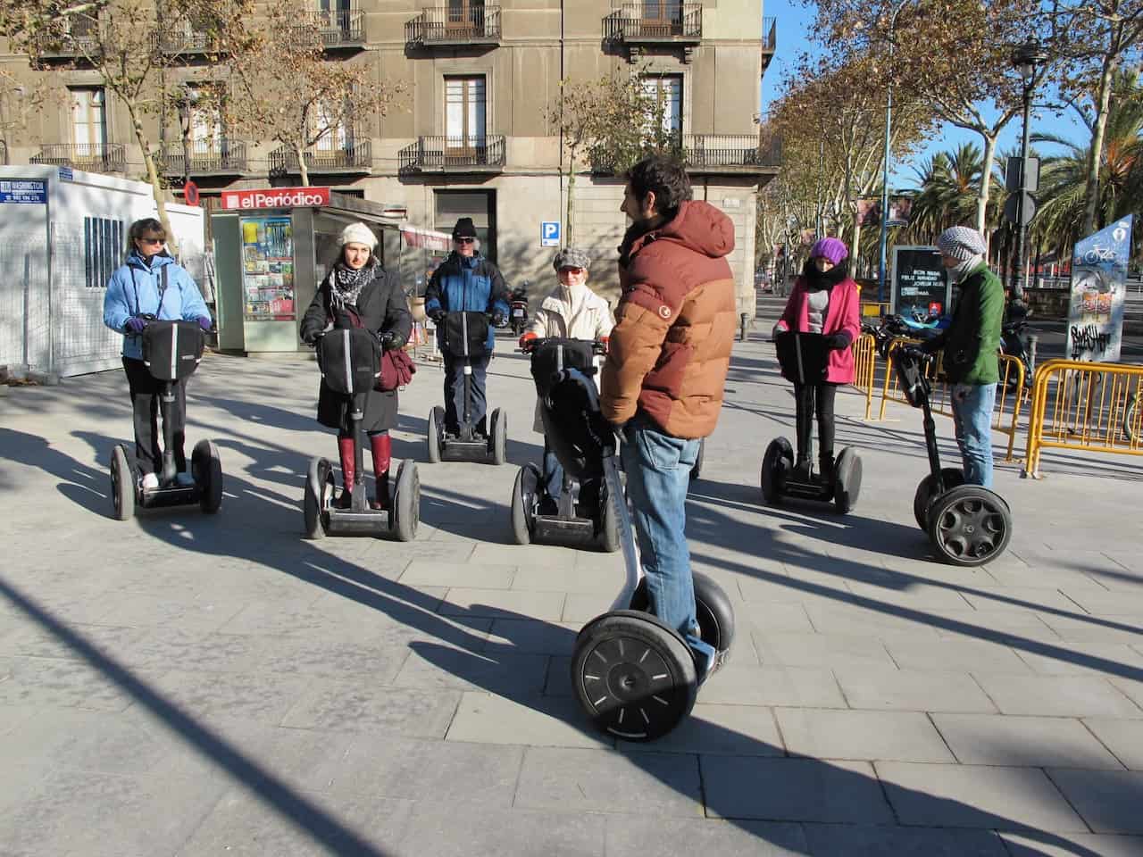 A Barcelona Segway tour to see the main attractions