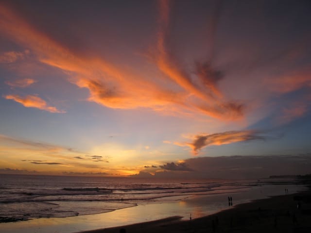 Bali sunset A magical sunset in Bali.