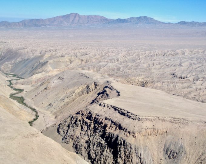 Plane views: Atacama desert