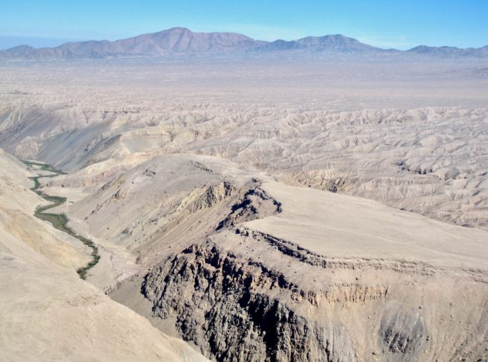 Plane views: Atacama desert