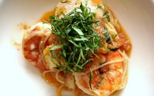 A Velvet Escape dining tip: Sage, Kuala Lumpur Capellini Pasta with trio of seafood and Togarashi.
