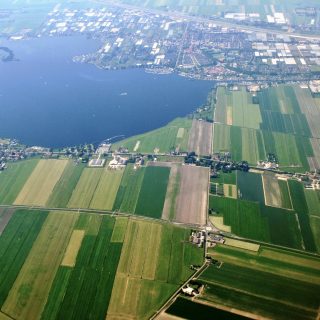 holland-fields-aerial-view-europe-photo