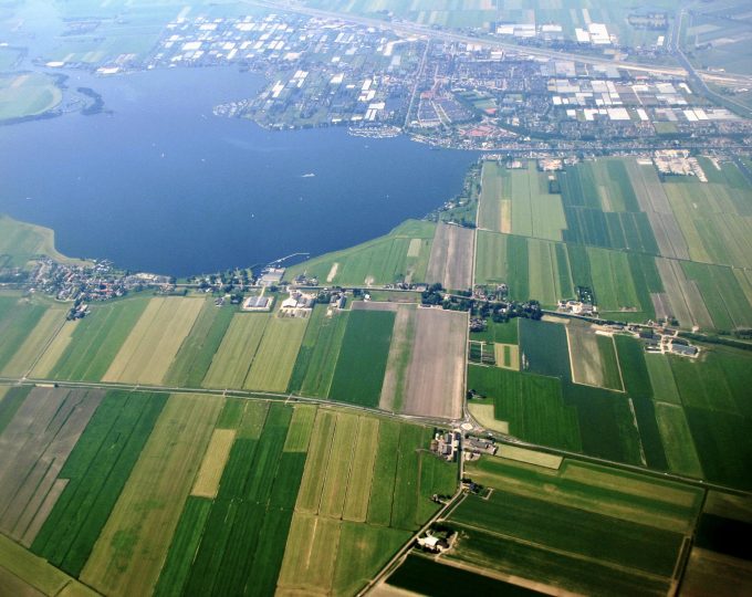 An aerial experience of Europe