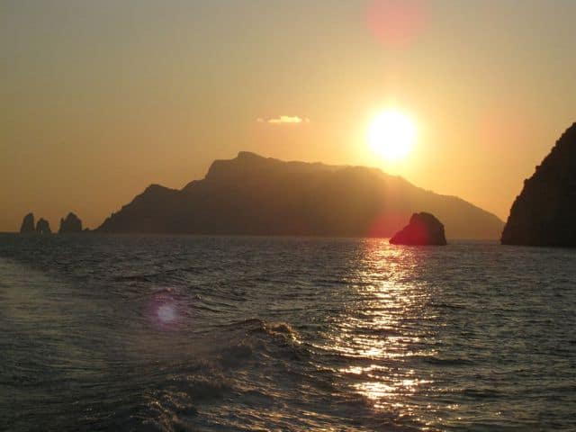 Capri-sunset