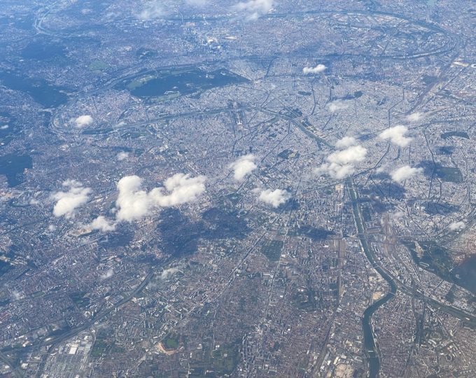 Plane views: Paris