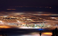 Ten city peaks for the most breathtaking views Vancouver-in-fog