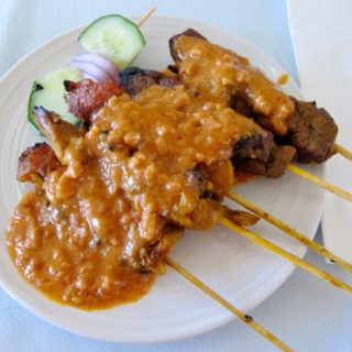inflight food malaysia airlines satay