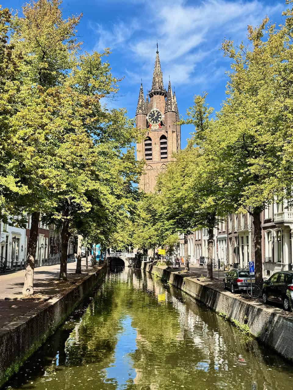 delft sightseeing walking route