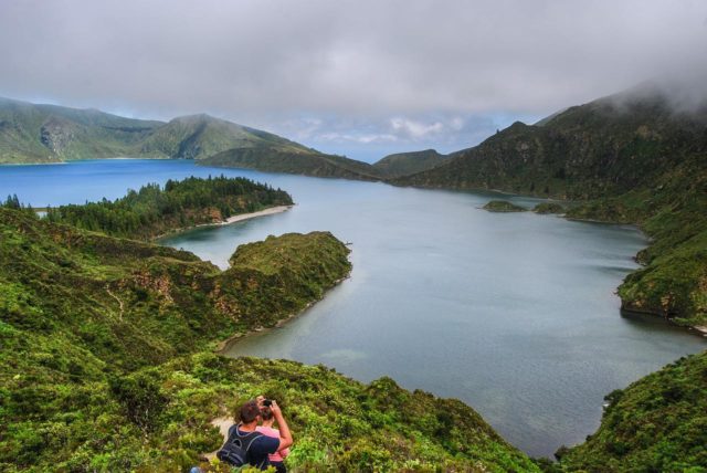 azores hiking whale watching