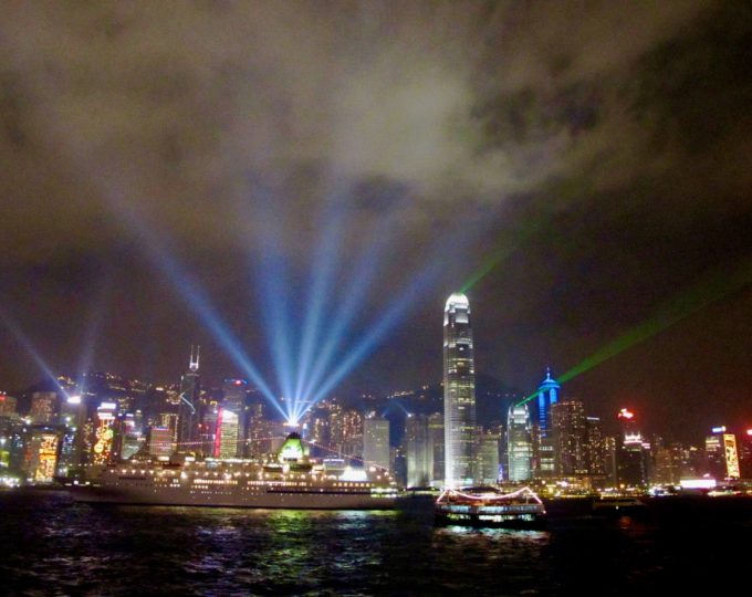 The Hong Kong Symphony of Lights