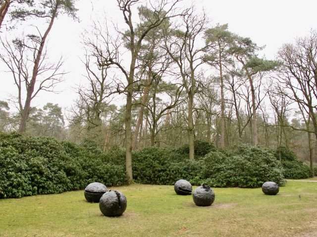 kroller-muller-sculpture-garden-trees-photo