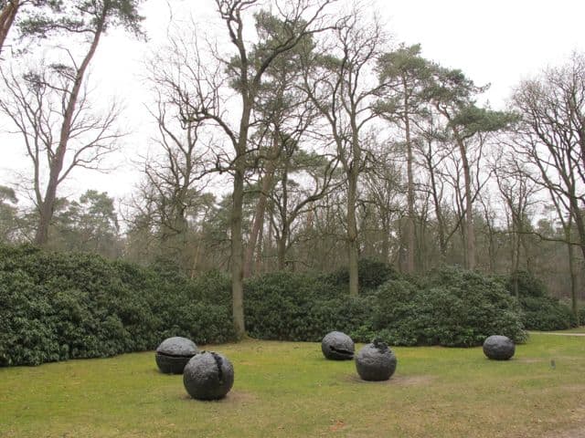 kroller-muller-sculpture-garden-trees