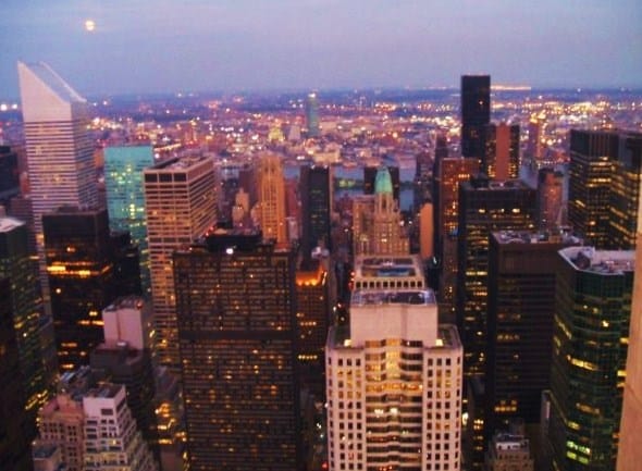 NYC by twilight.