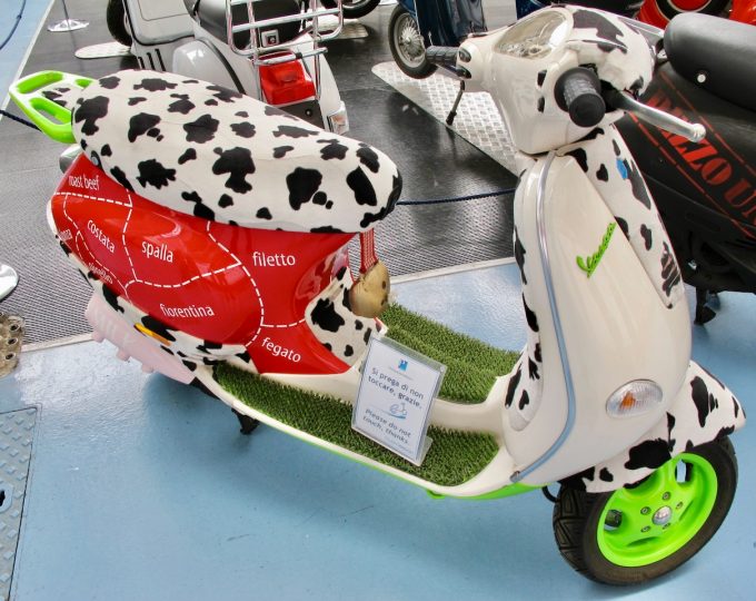 The iconic Vespa
