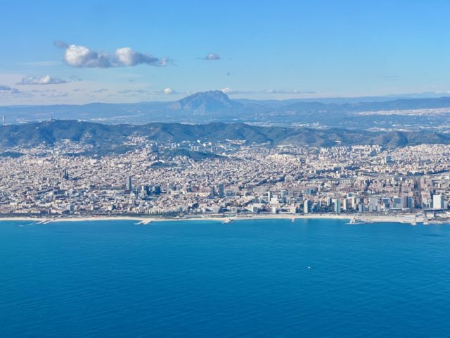 barcelona panoramic view