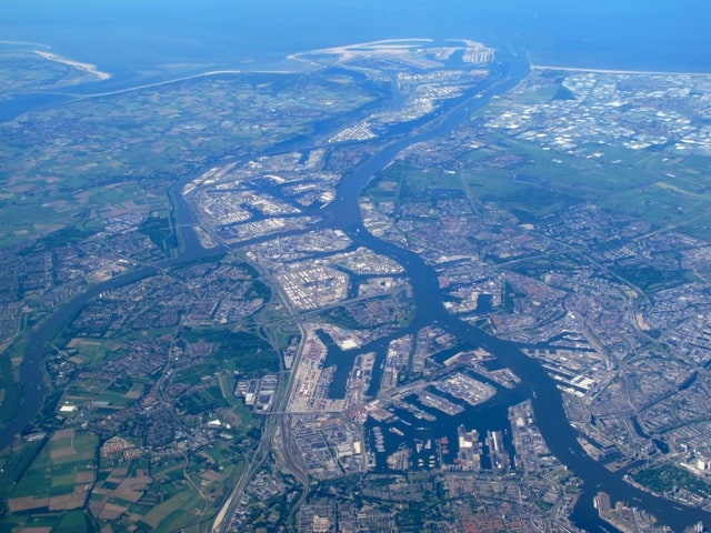 rotterdam-port-aerial-view