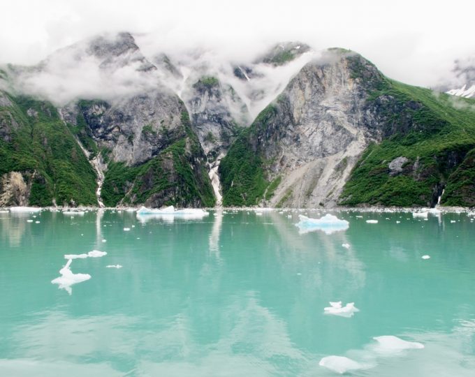 Enchanting spots: Tracy Arm fjord, Alaska